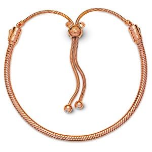 Disney 50th Anniversary Charm Bracelet Rose Gold